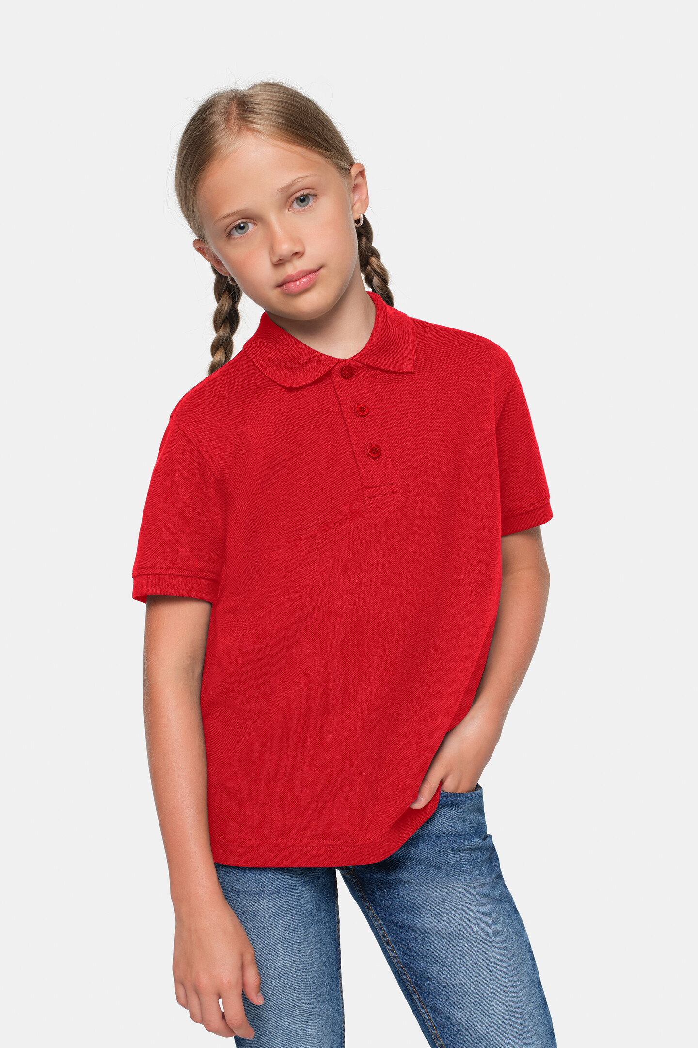 HAKRO Kinder Poloshirt Bio-Baumwolle