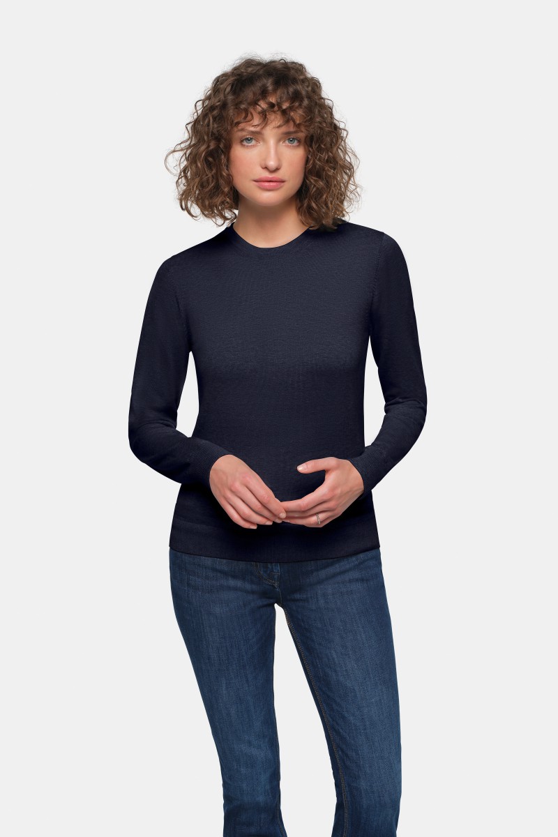 HAKRO Damen Pullover Premium Baumwolle