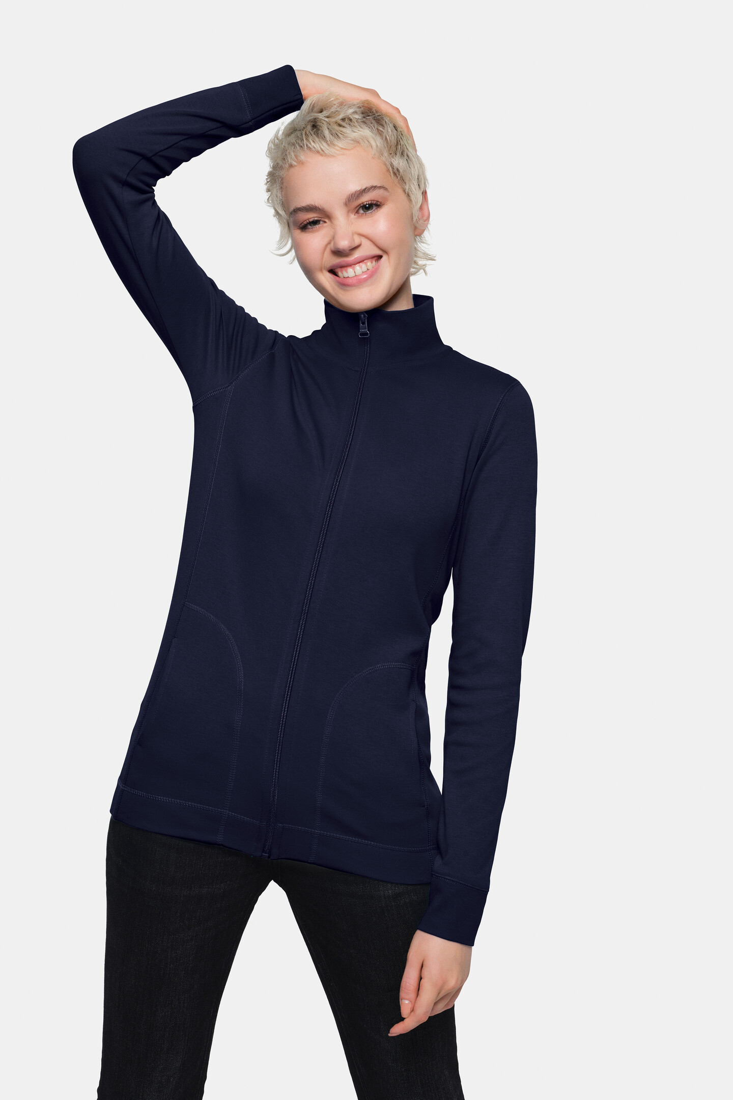 HAKRO Damen Interlockjacke