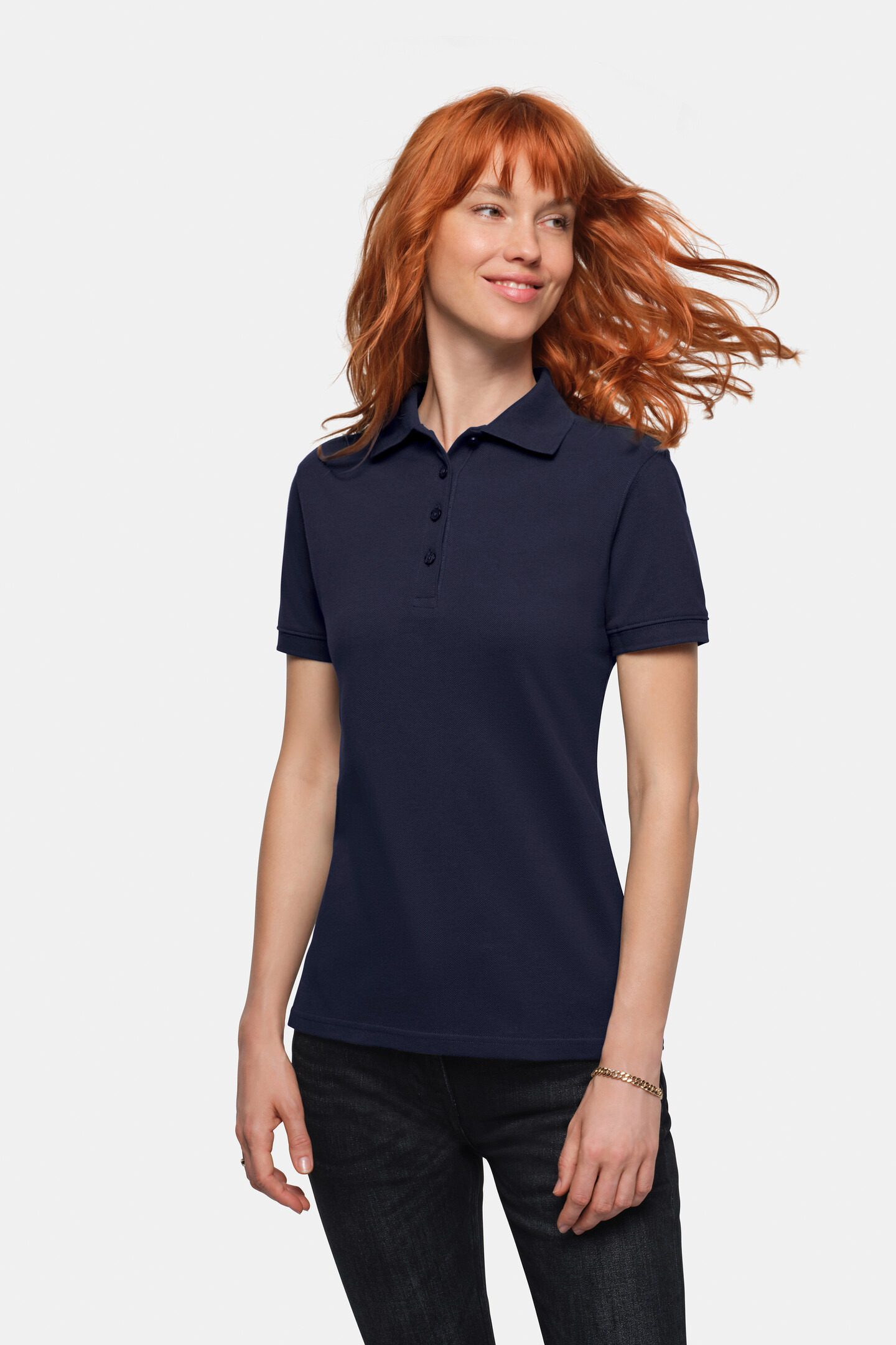 HAKRO Damen Poloshirt Bio-Baumwolle1